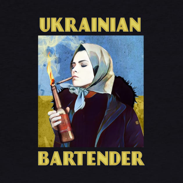 Ukrainian Bartender by GeekDen